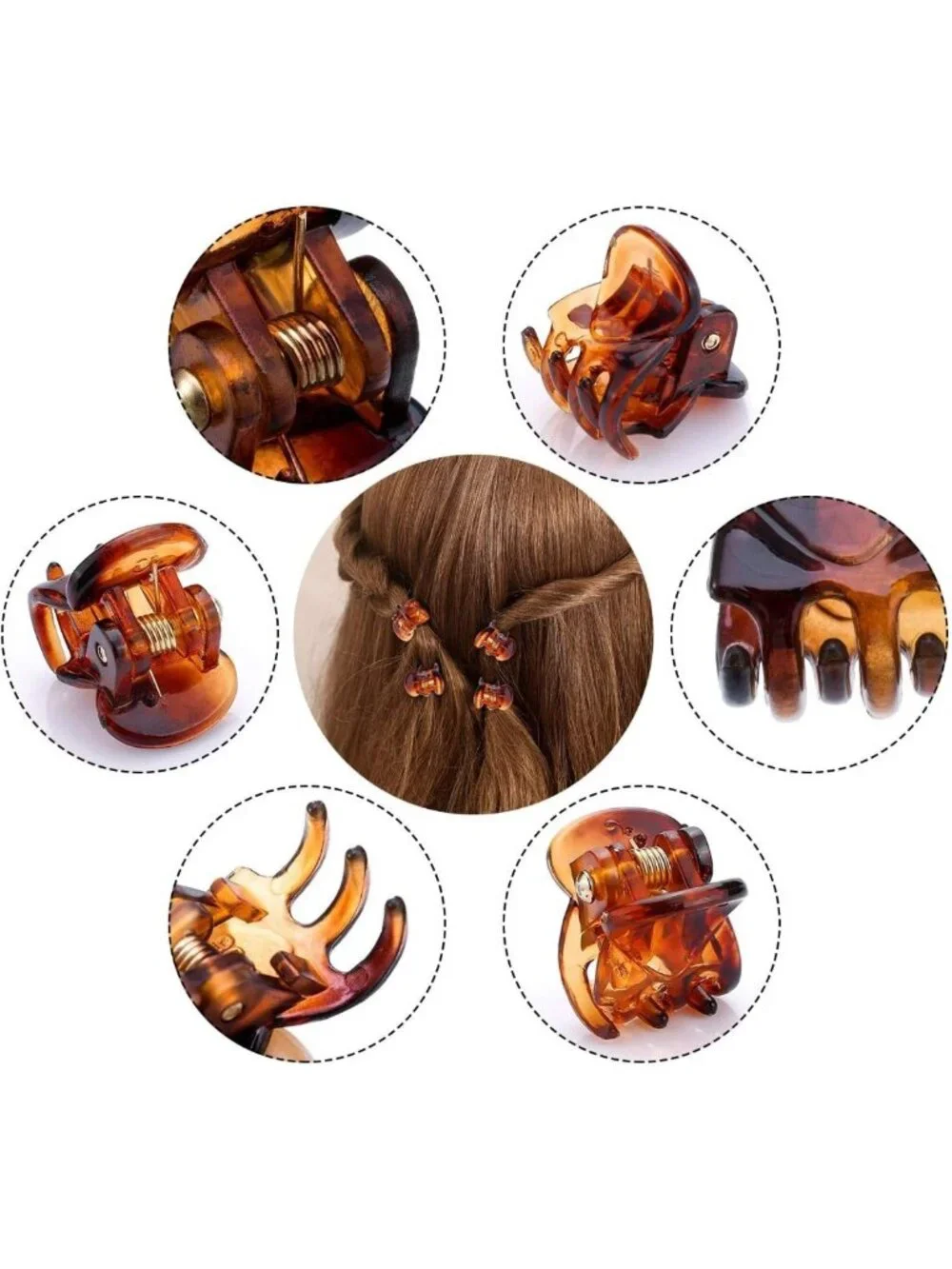 72 Pcs Mini Hair Claw Clips for Women & Girls - Cute Small Hair Accessories